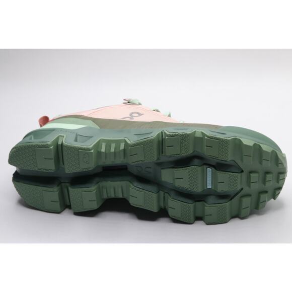 On Women's Cloudwander Waterproof Sneakers, Doe | Ivy, Pink, Green, 10 Med.. - Picture 5 of 5